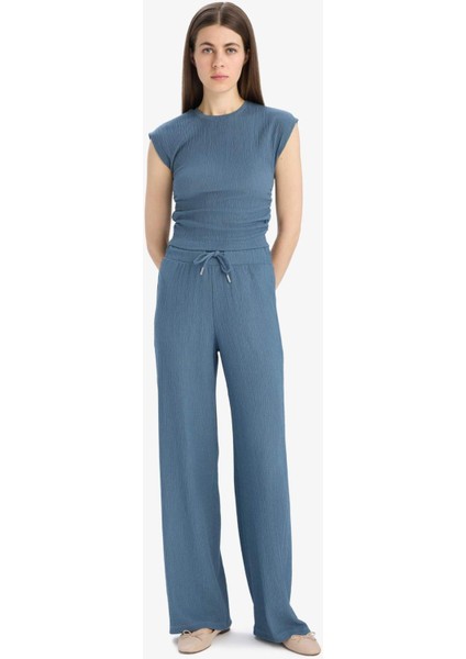 Straight Fit Cepli Bürümcük Pantolon E3408AX25SP