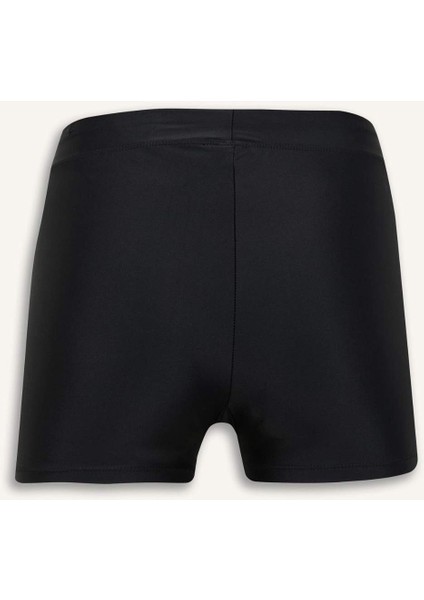 Fit Slim Fit Dar Kesim Sporcu Deniz Şortu B6397AX25HS