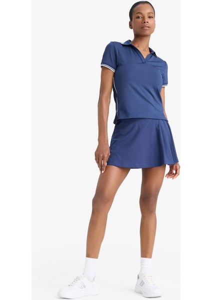 Fit Standart Fit Pileli İçi Taytlı Mini Tenis Eteği D9317AX25SP