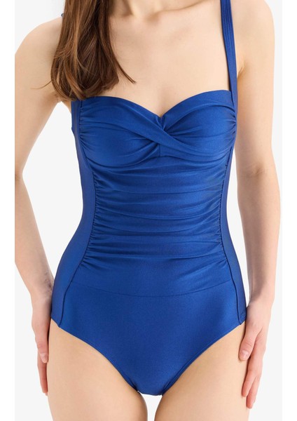 Regular Fit Drapeli Mayo-Fall in Love Z4657AZ25SM