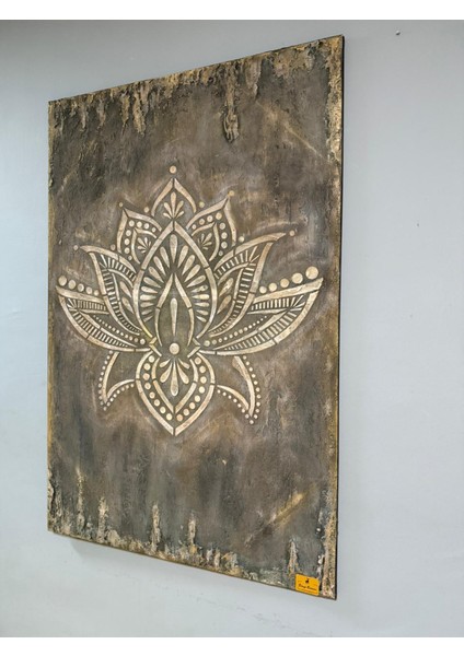 El Yapımı Lotus Çiçeği Tablo modelleri