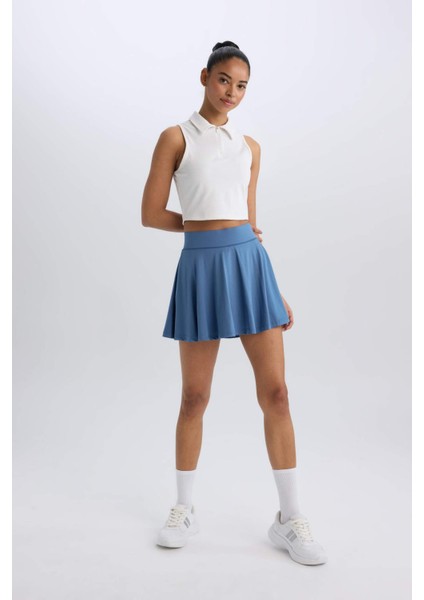 Fit Sporcu İçi Taytlı Mini Tenis Eteği A2514AX25SP