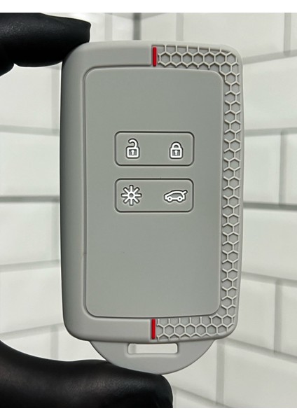 Renault Austral Megane E-Tech Clio 5 Megane 4 Captur Kadjar Talisman Petek Desenli Anahtar Kılıfı modelleri