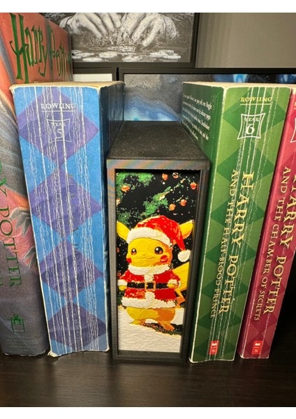 Pokemon Yılbaşı Kitap Ayracı modelleri