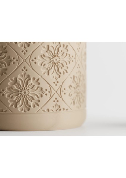 Işlemeli Modern Saksı Büyük Boy 15CM fiyatları