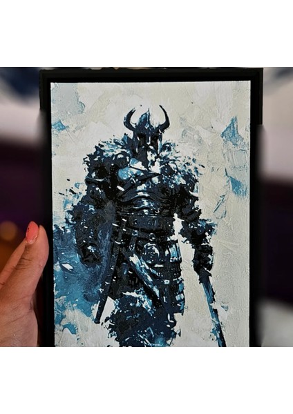 Viking Kabartmalı Tablo