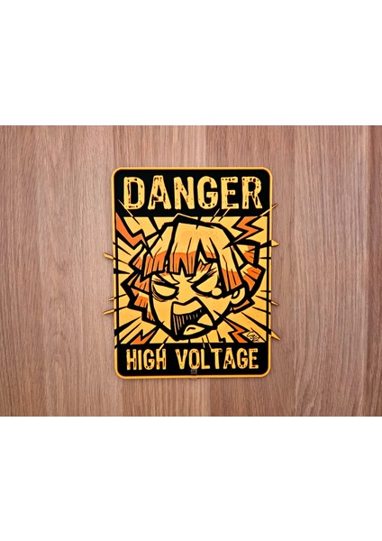 Zenitsu High Voltage - Kabartmalı Tablo fiyatları