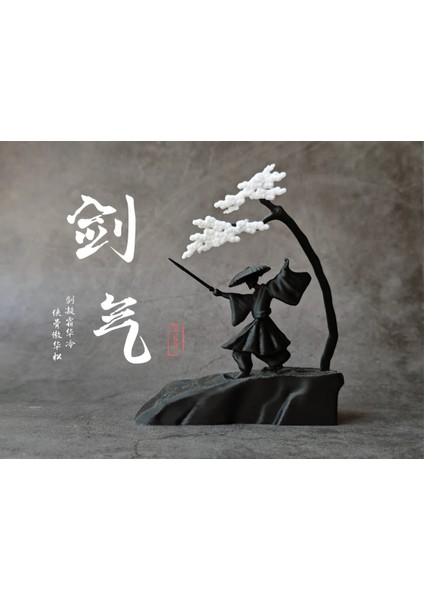 Wuxia Kahraman Figürü – Swordlight Edition