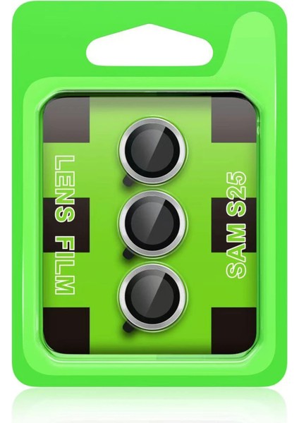 Zengezur Newface Samsung Galaxy S25 Plus Raze Metal Kamera Lens - Gümüş fiyatları