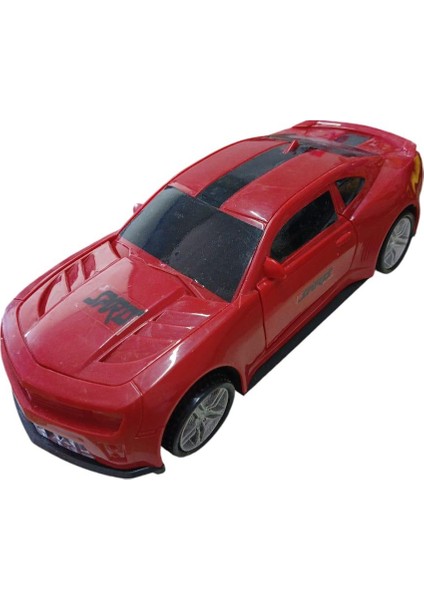 Çarp Dön Işıklı Sesli Camaro Kırmızı - CMR-063 (Lisinya)
