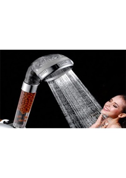 Boncuklu, Su Tasarruflu, Tazyikli Duş Başlığı, Konforlu ve Ekonomik Kullanım