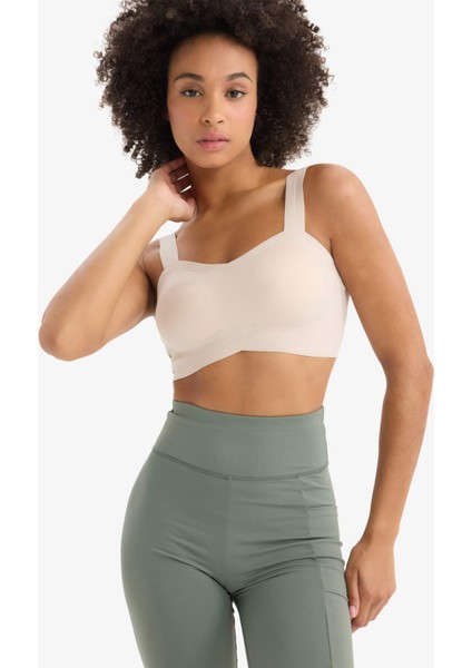 Fit V Yaka Sporcu Bra E2534AX25SM