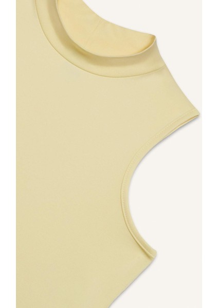 Slim Fit Dar Kesim Yarım Balıkçı Yaka Atlet E4677AX25SP