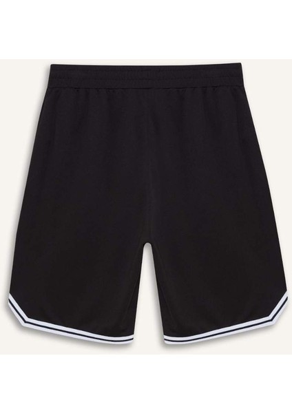 Hızlı Kuruyan Standart Fit Sporcu Kısa Paça Ağır Kumaş Şort A1694AX25HS