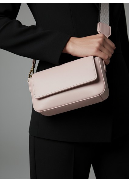 Casual Bag-Pudra Renk Askı Detaylı El ve Omuz Çantası fiyatları