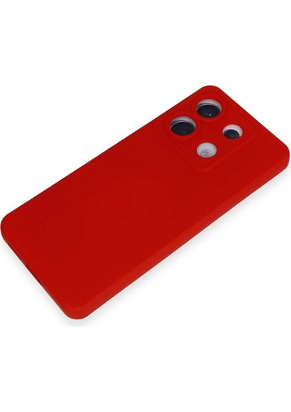 Zengezur Newface Xiaomi Redmi Note 13 Pro 5g Kılıf Nano Içi Kadife Silikon - Kırmızı fırsatları