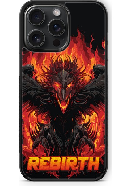 Rebirth Design Iphone 16 Parlak Telefon Kılıfı