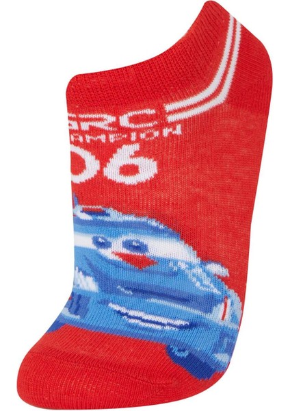 Erkek Çocuk Cars 3'lü Pamuklu Patik Çorap E5228A8NS