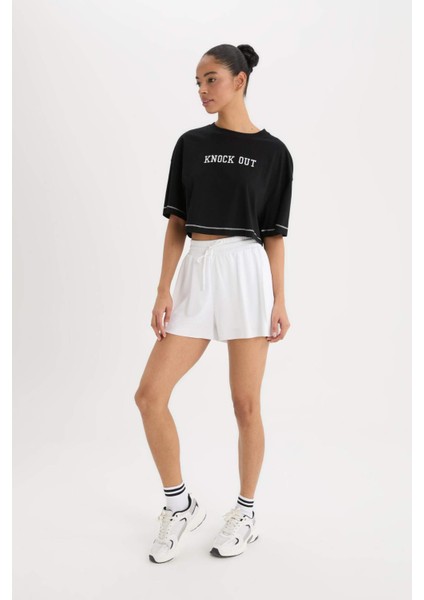 Fit Sporcu Kısa Paça Şort C5835AX25SM