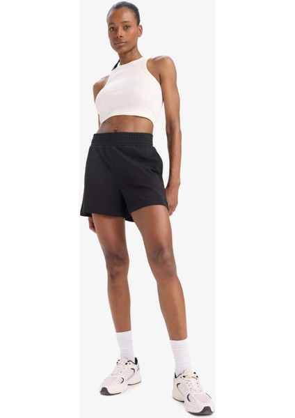 Fit Oversize Geniş Kalıp Kısa Paça Sporcu Şort C6135AX25SM