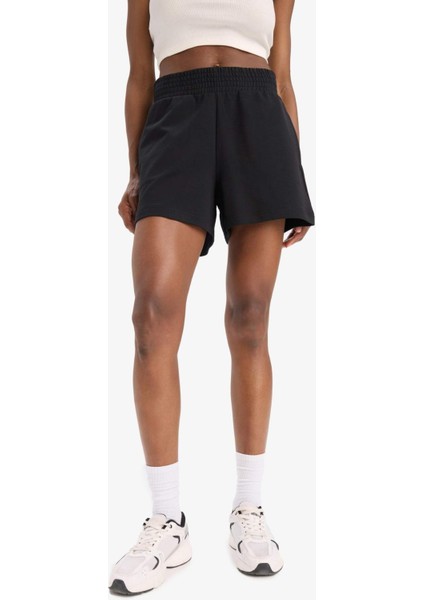 Fit Oversize Geniş Kalıp Kısa Paça Sporcu Şort C6135AX25SM