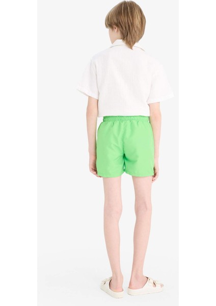 Erkek Çocuk Basic Düz Deniz Şortu B7737A825HS