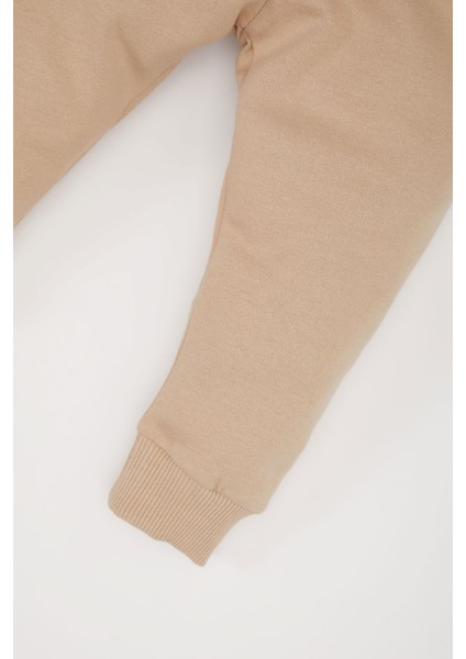 Erkek Bebek Beli Lastikli Basic Düz Eşofman Altı E5257A524WN