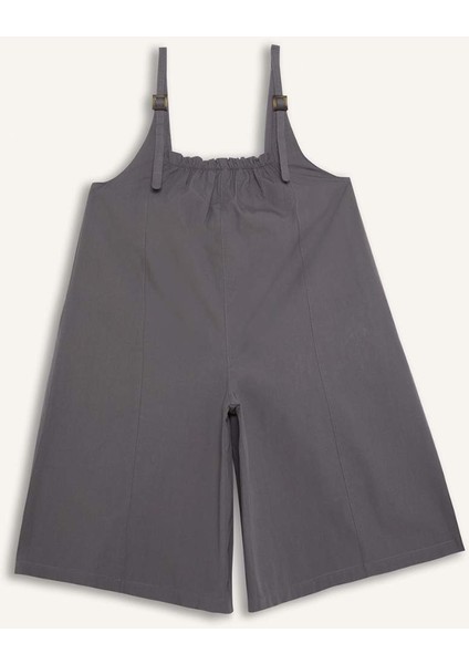 Kız Çocuk Askılı Poplin Tulum E2277A825SM