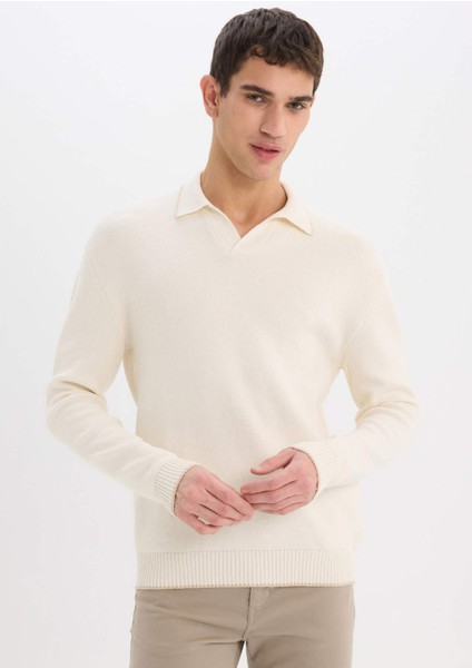 Standart Fit Polo Yaka Triko Kazak E5220Ax24Wn