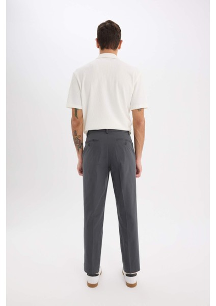 Düz Paça Cepli Jogger Pantolon E4555AX25SM