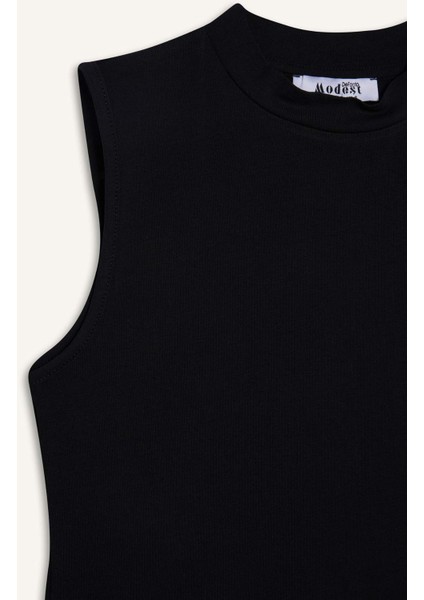 Bisiklet Yaka Kolsuz Atlet D4894AX25SM