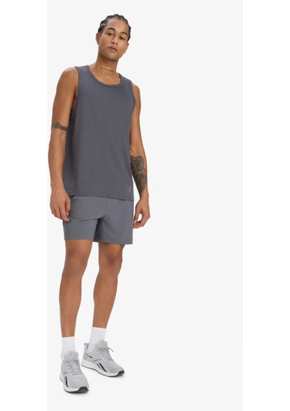 Fit Hızlı Kuruyan Esnek Kumaş Slim Fit Dar Kesim Bisiklet Yaka Sporcu Atlet E2434AX25SM