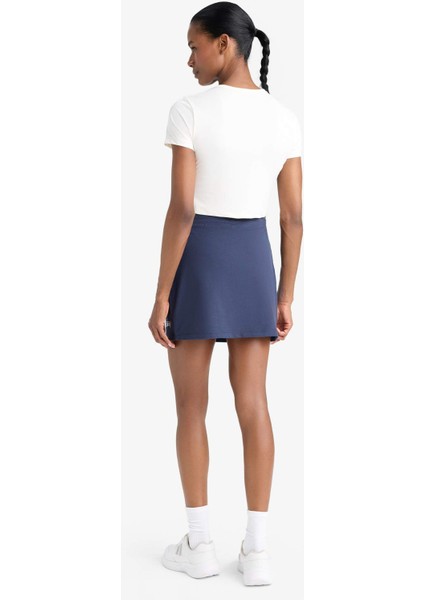 Fit NBA Los Angeles Lakers Standart Fit İçi Taytlı Mini Etek E3622AX25SM