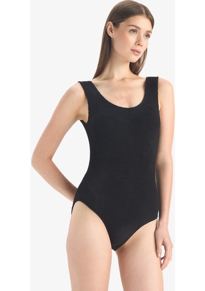 Regular Fit Bürümcük Mayo-Fall in Love E5915AX25SM