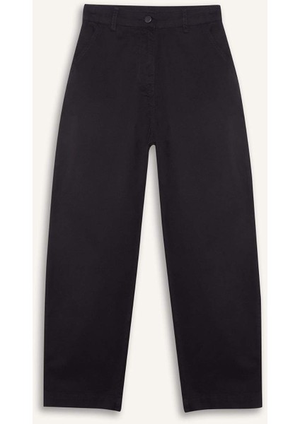 Carrot Fit Gabardin Pantolon Normal Bel E5963AX25SP