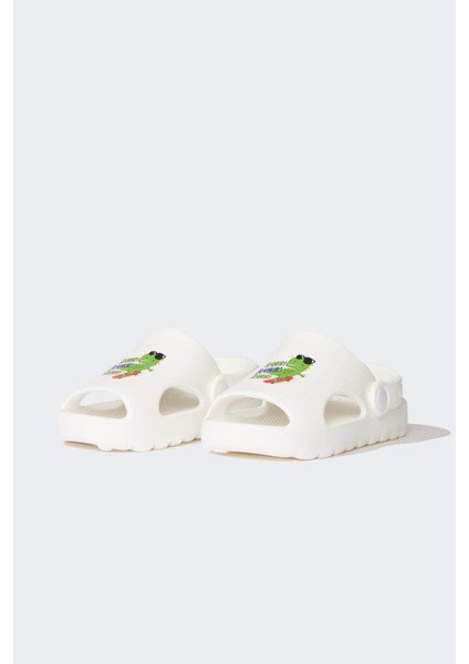 Erkek Çocuk Tek Bantlı Düz Taban Eva Terlik