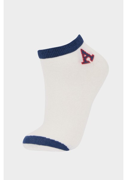 Erkek Çocuk 5'li Pamuklu Patik Çorap E5498A8NS