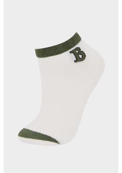 Erkek Çocuk 5'li Pamuklu Patik Çorap E5498A8NS