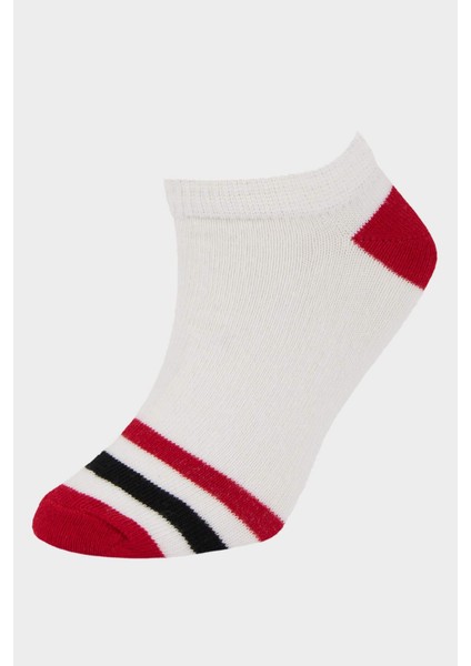 Erkek Çocuk 5'li Pamuklu Patik Çorap E5512A8NS