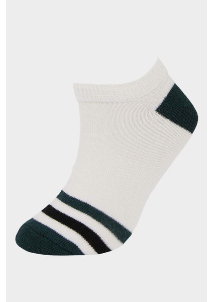 Erkek Çocuk 5'li Pamuklu Patik Çorap E5512A8NS