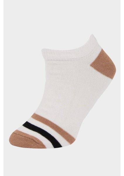 Erkek Çocuk 5'li Pamuklu Patik Çorap E5512A8NS