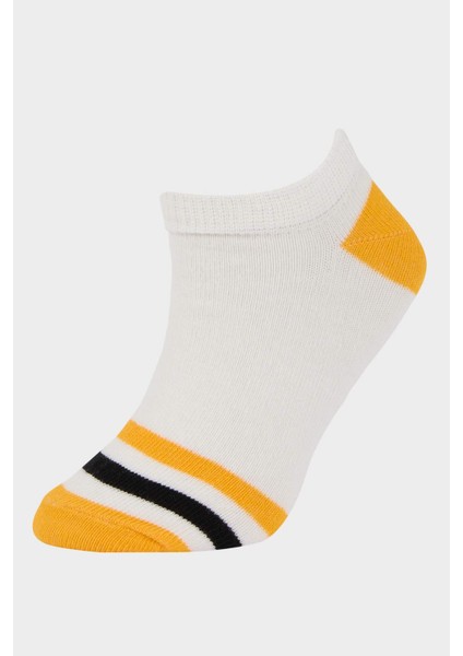 Erkek Çocuk 5'li Pamuklu Patik Çorap E5512A8NS