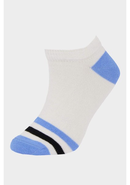 Erkek Çocuk 5'li Pamuklu Patik Çorap E5512A8NS