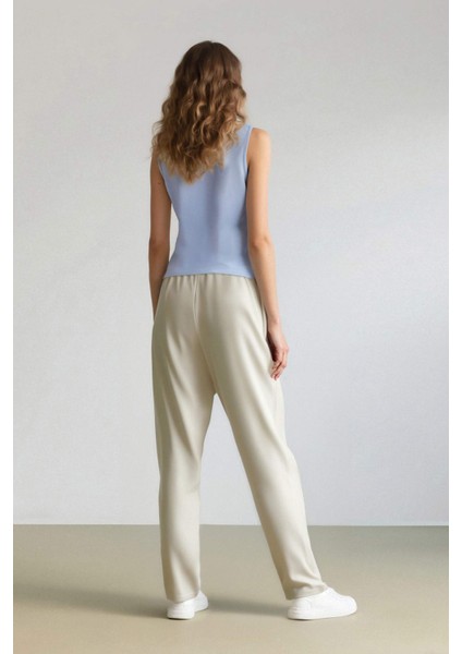 Harem Belmando Kumaş Pantolon Cepli Normal Bel Basic Düz Paça L3164AZ25SM