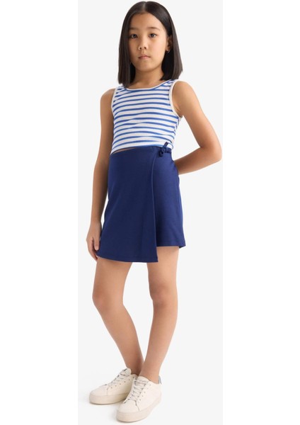 Kız Çocuk Basic Düz Şort Etek B4465A825SM