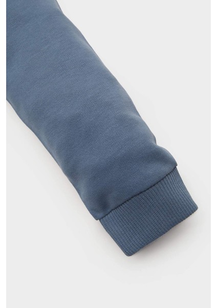 Erkek Bebek Disney Mickey & Minnie Bisiklet Yaka Sweatshirt E4710A525SP