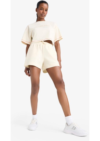Fit Standart Fit Sporcu Kısa Paça Basic Düz Şort Z6696AZ25SM