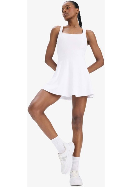 Fit Standart Fit Kalın Askılı İçi Kısa Taytlı Tenis Elbisesi E3588AX25SM