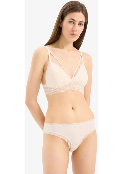 Dantel Detaylı Micro 3'lü Brazilian Külot-Fall in Love E4707AX25SM