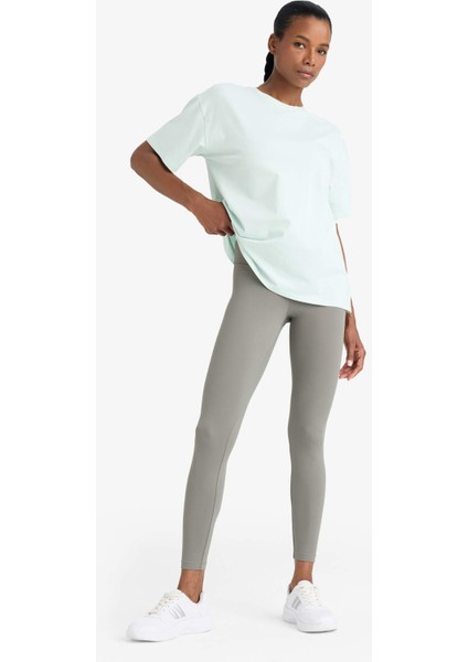 Fit Comfort Fit Bisiklet Yaka Sporcu Kısa Kollu Tişört E3494AX25SM